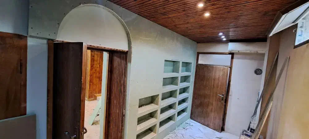 کناف تایل آسمان مجازی سقف کشسان|خدمات پیشه و مهارت|قائم‌شهر, |دیوار