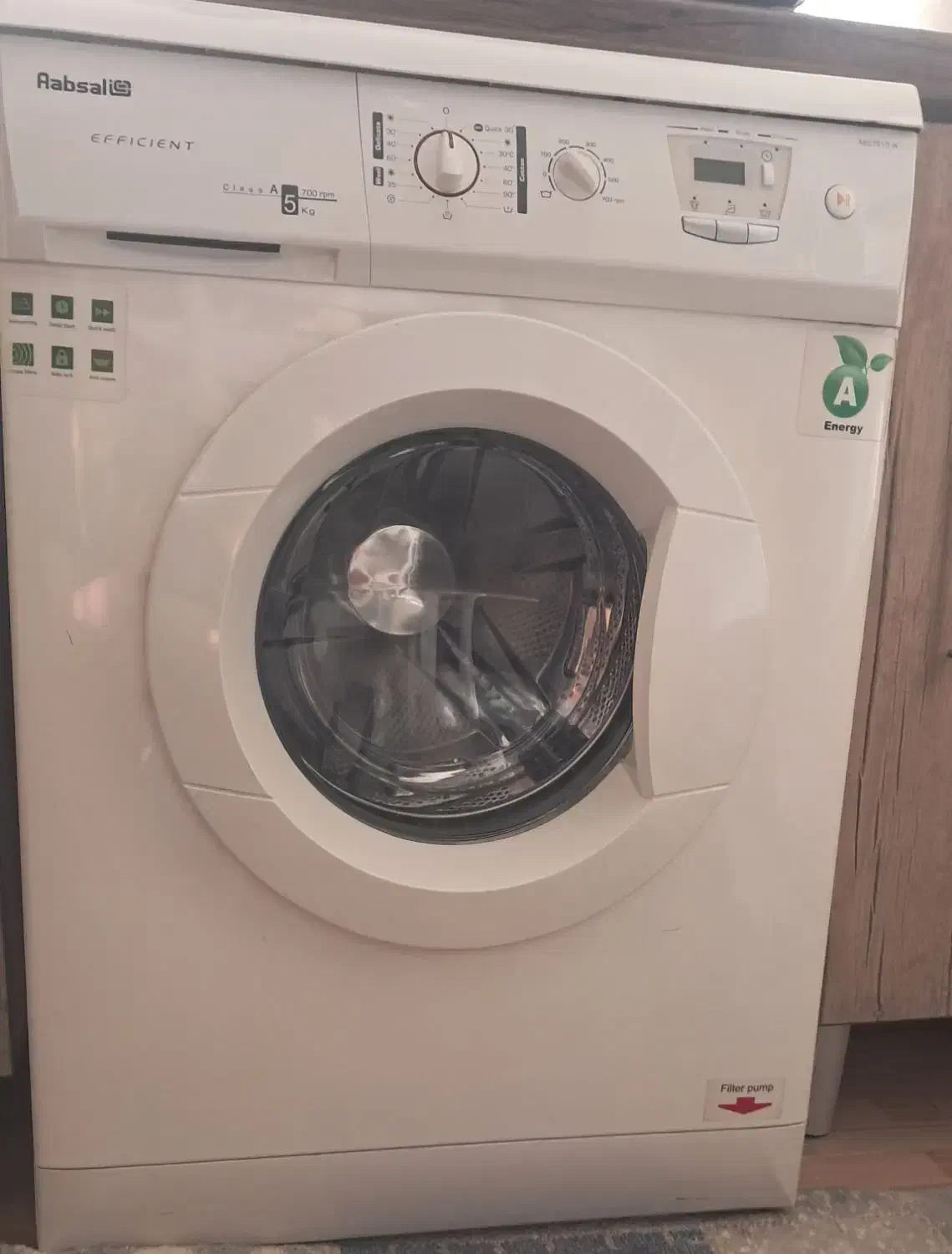 لباسشویی ابسال ۵ کیلویی تمیز|ماشین لباسشویی و خشککن لباس|چهاردانگه (تهران), |دیوار