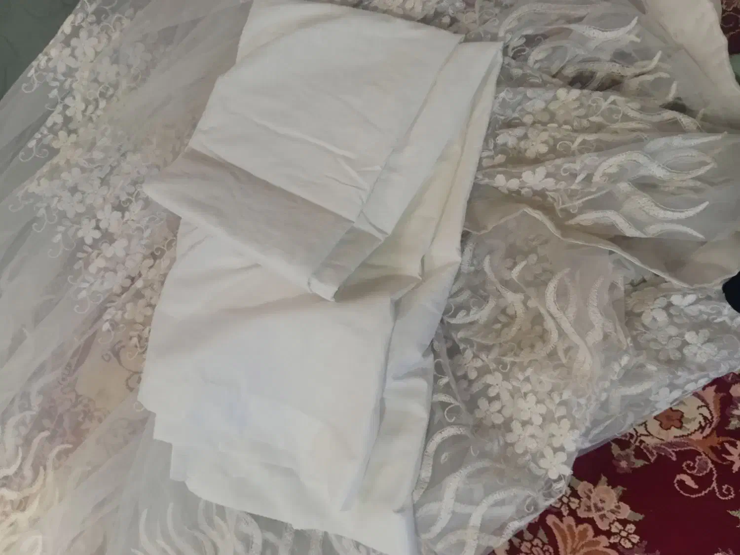 پرده ۳ونیم متری نوسالم|پرده، رانر، رومیزی|سلماس, |دیوار