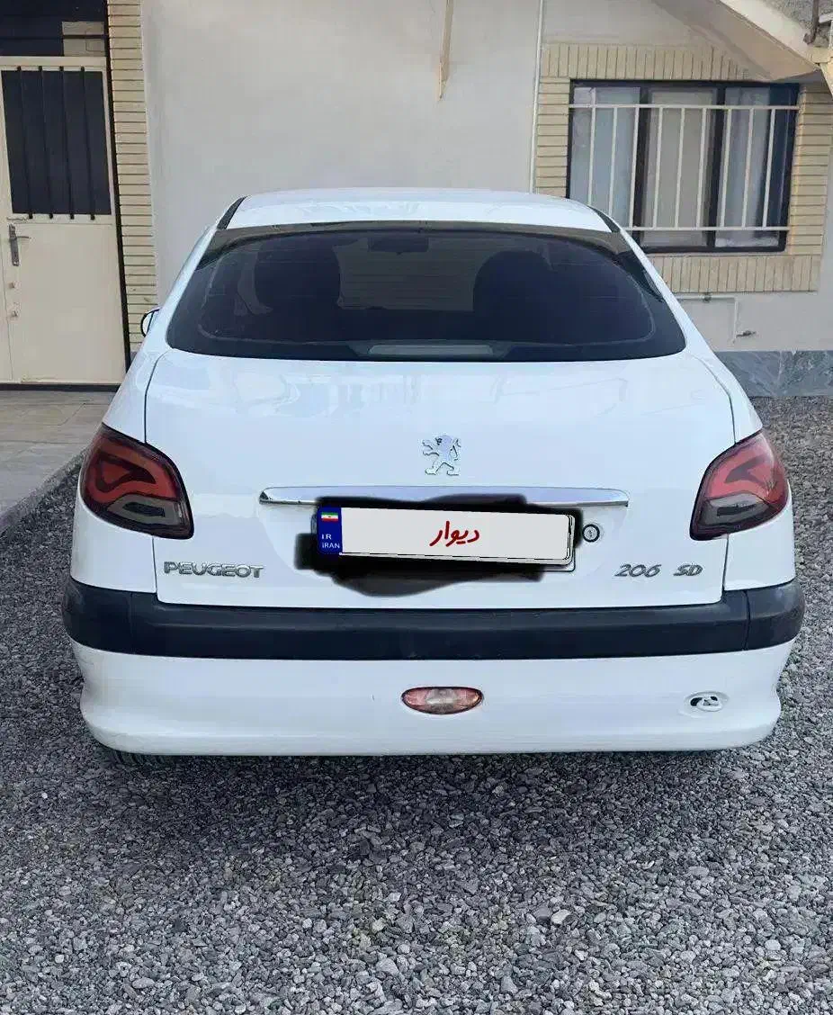 پژو ۲۰۶ sd tu5|خودرو سواری و وانت|زاهدان, |دیوار