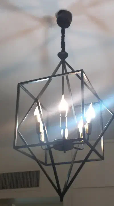 لوستر سالم و نمیز|لوستر و چراغ آویز|شهریار, شهریار|دیوار