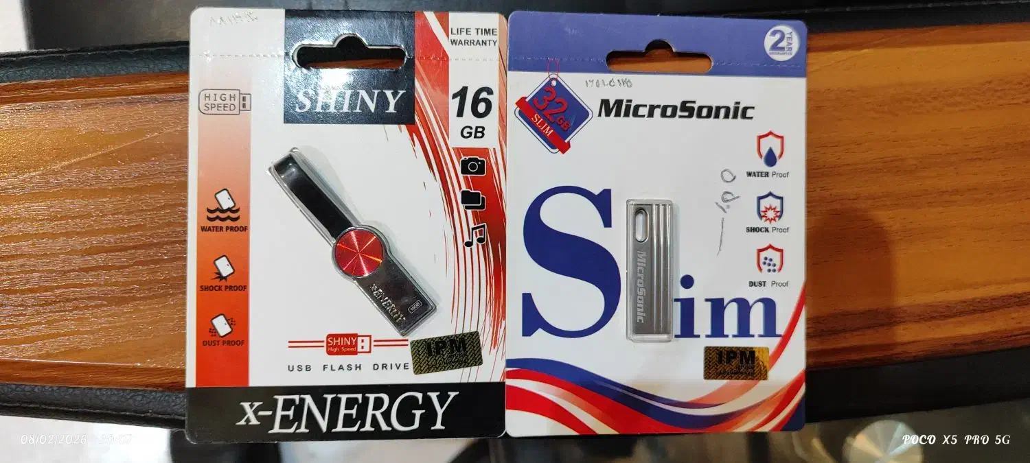 دو عدد فلش ضد آب|لوازم جانبی موبایل و تبلت|مشهد, طلاب|دیوار