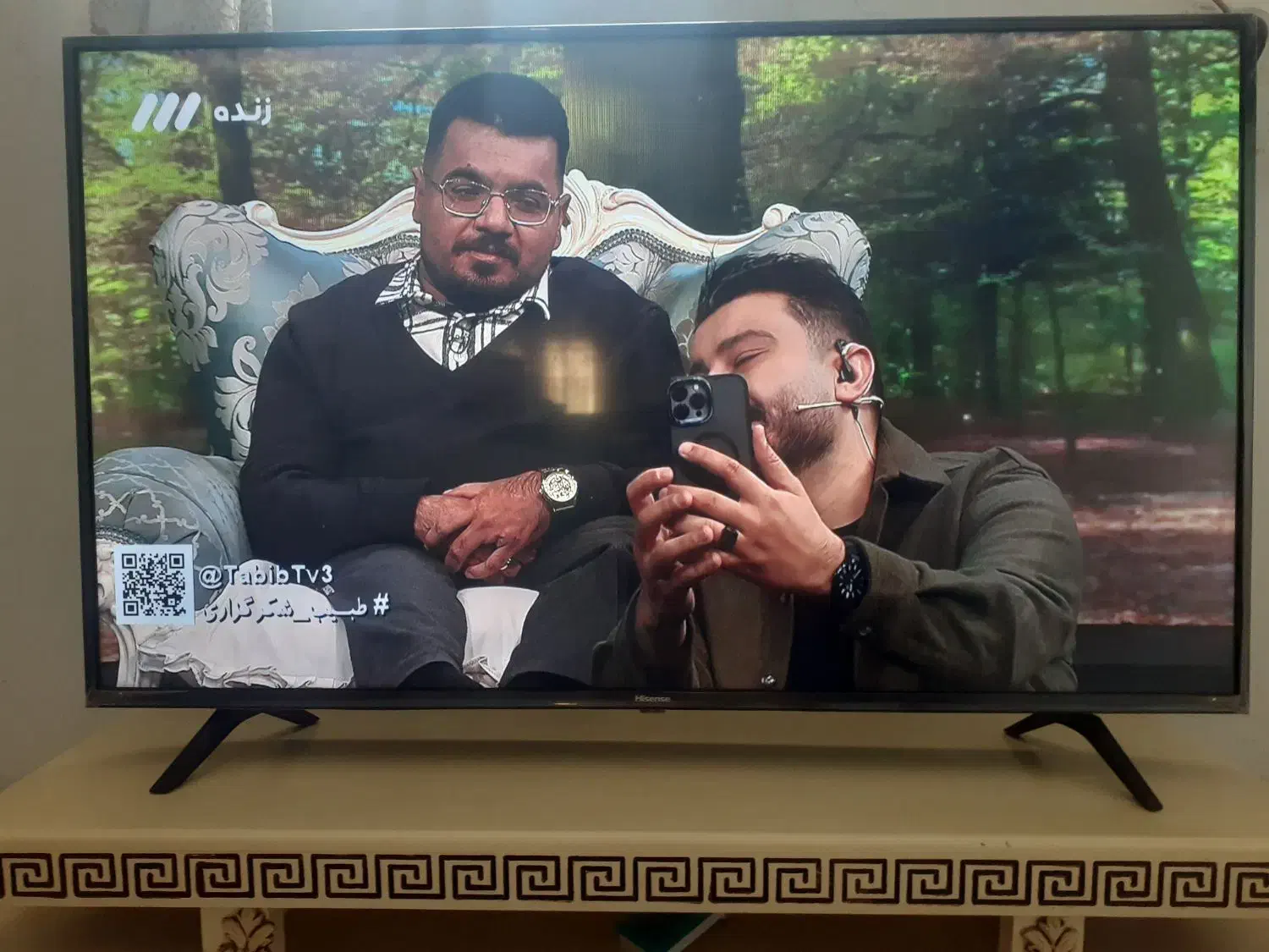 تلویزیون ال ای دی hisens50|تلویزیون و پروژکتور|آمل, |دیوار