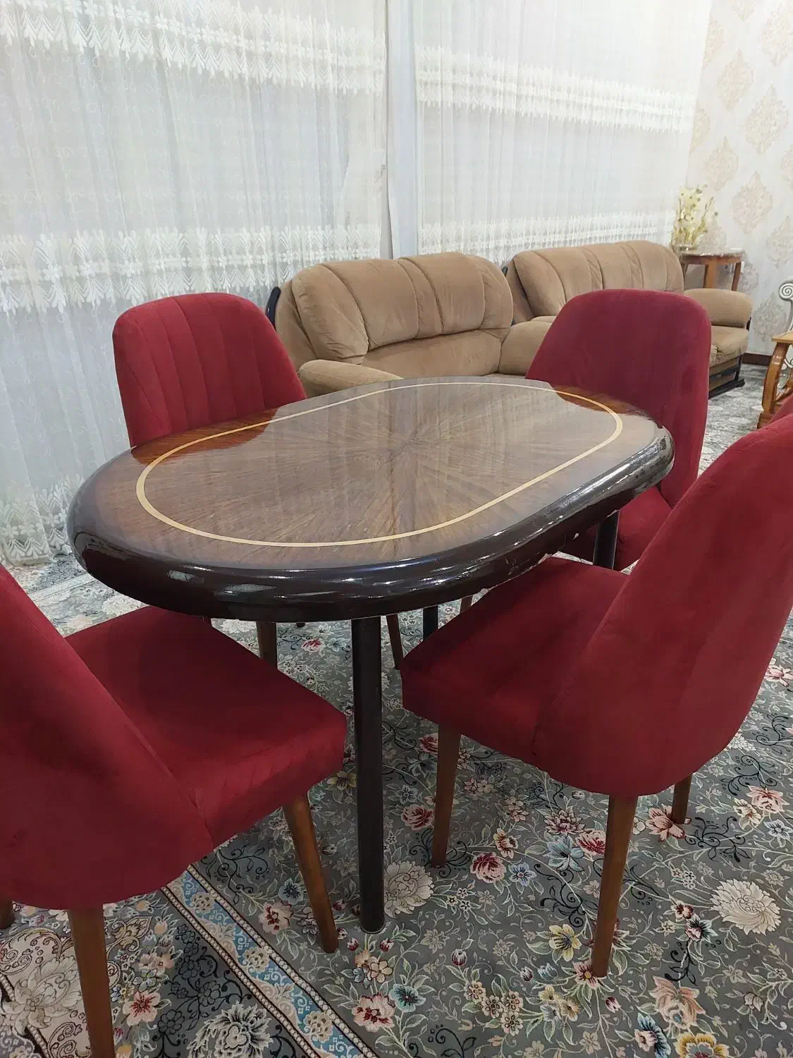 میزناهارخوری ۴نفره|میز و صندلی غذاخوری|شهرکرد, |دیوار