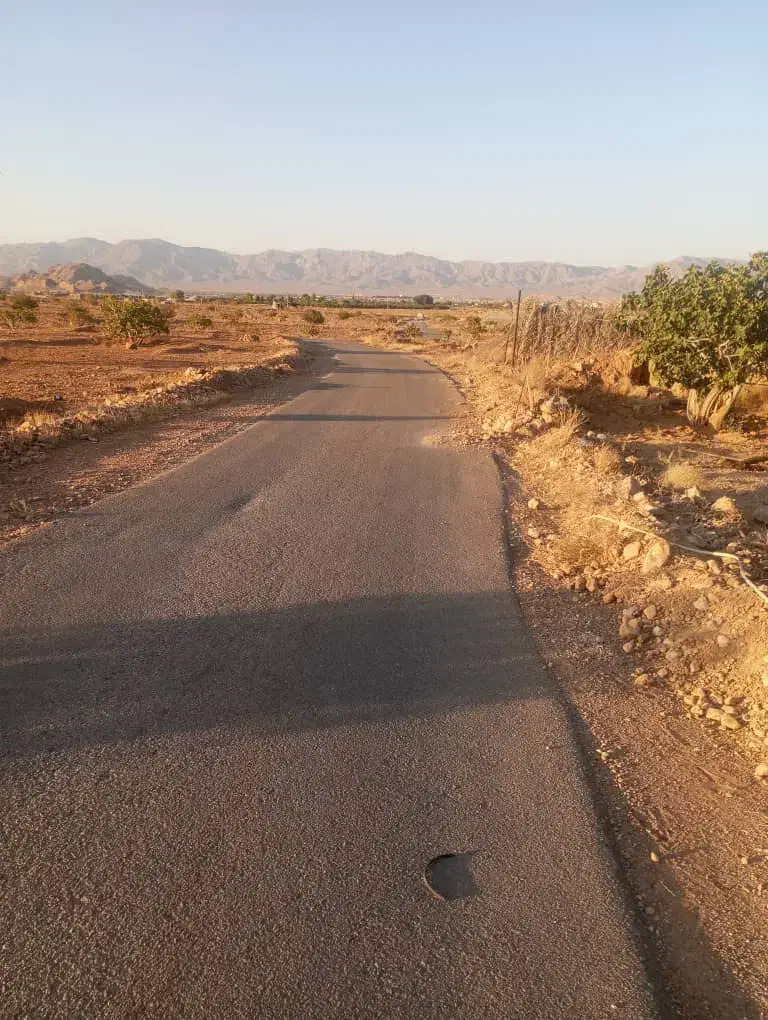 فروش ملک بیابون 1300مترچهاردورفنس راه آسفالت|فروش زمین و ملک کلنگی|نی‌ریز, |دیوار