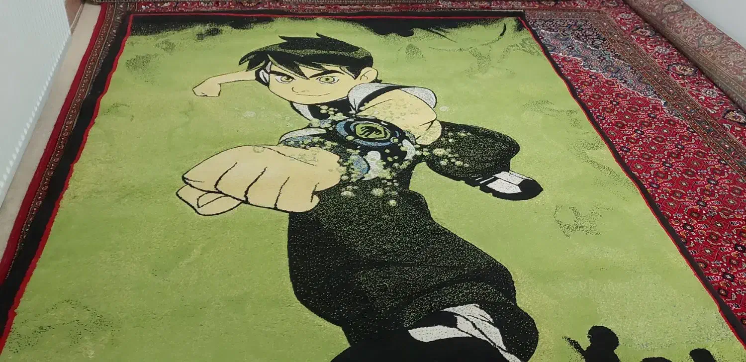 قالی و میز عسلی و جا شمعی|مبلمان خانگی و میز عسلی|کامیاران, |دیوار