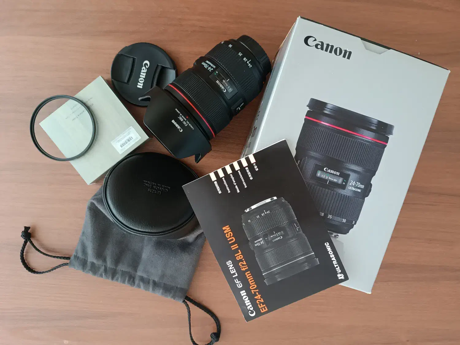 لنز کانن مدل Canon EF 24-70mm f/2.8L II USM|دوربین عکاسی و فیلم‌برداری|خمین, |دیوار