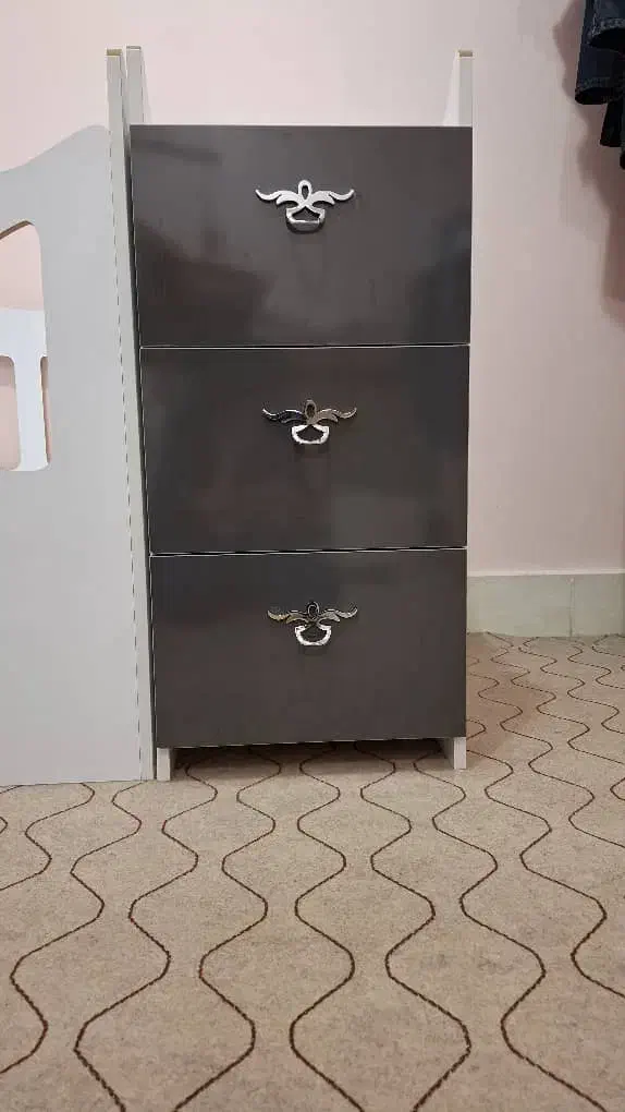 سرویس تخت و سه کشاب بچه|تخت و سرویس خواب|ایذه, |دیوار