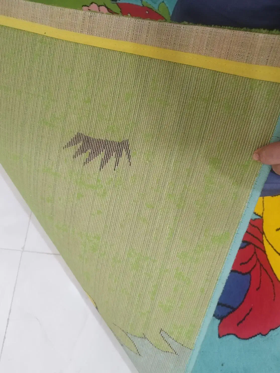 گلیم فرش|گلیم، جاجیم، گبه|کرمانشاه, |دیوار