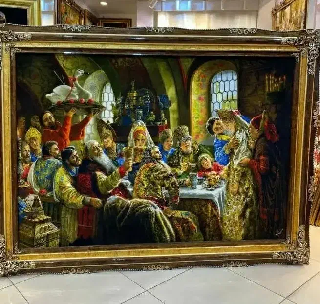 تابلو فرش دستباف ابریشم|تابلو فرش|احمدآبادمستوفی, |دیوار