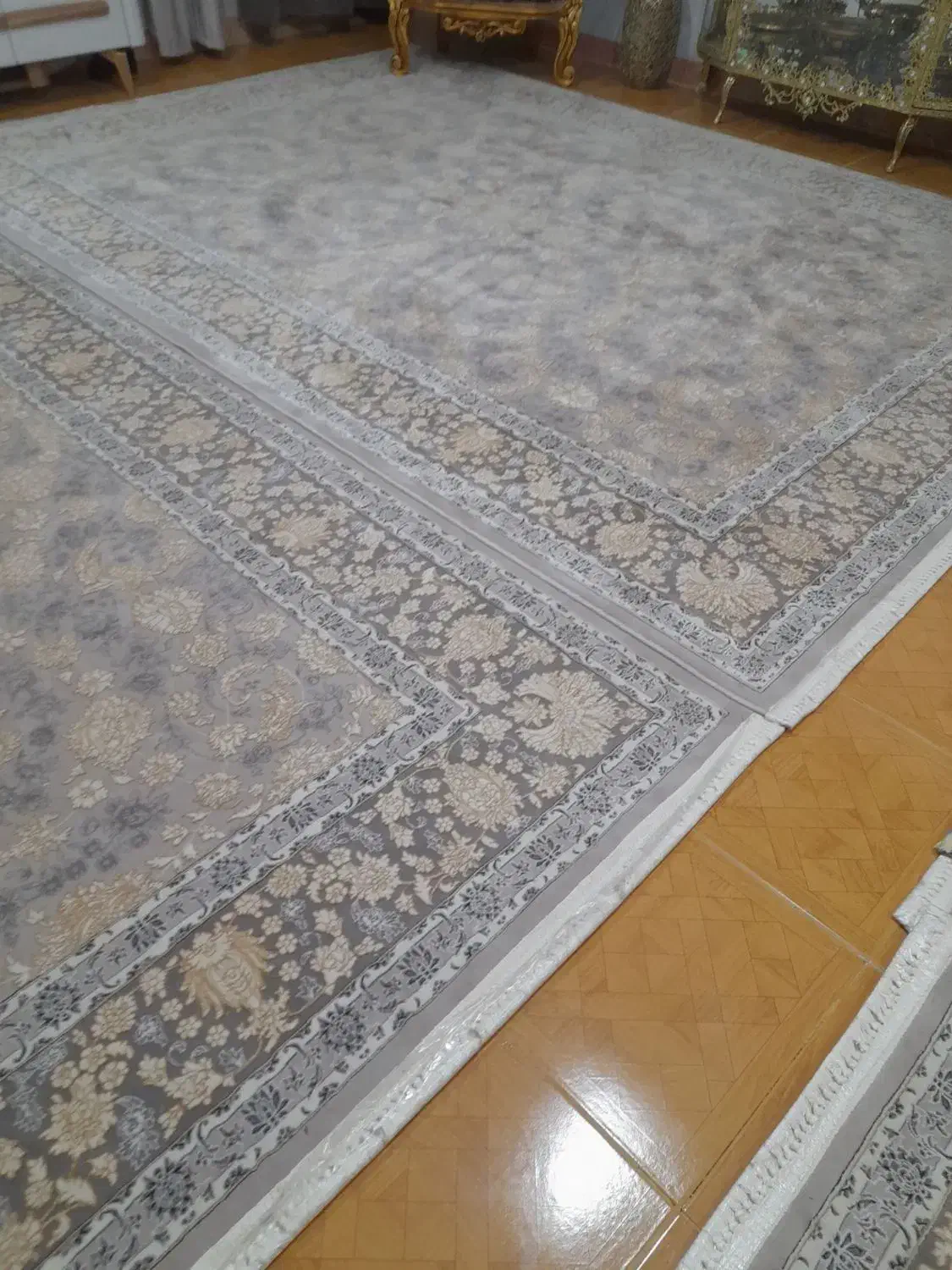 فرش زیبا ۹ متری نونونو|فرش|کرمانشاه, |دیوار