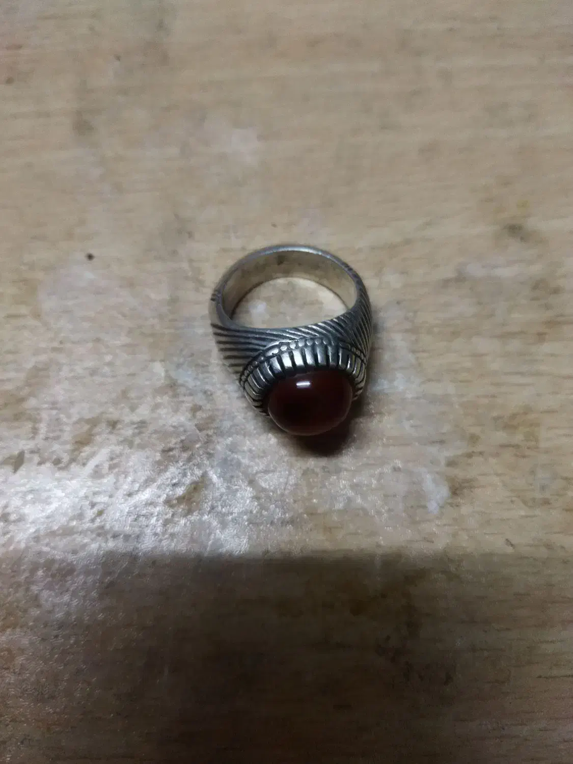 انگشتر عقیق نقره|جواهرات|تهران, باشگاه نفت|دیوار