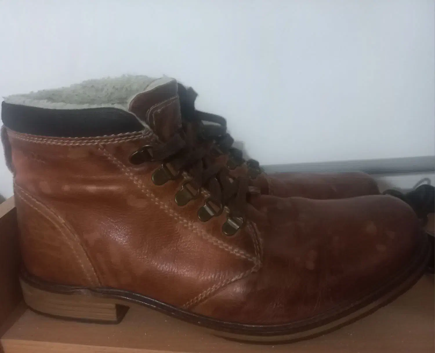 بوت چرم اصلی|کیف، کفش، کمربند|علیآباد کتول, |دیوار