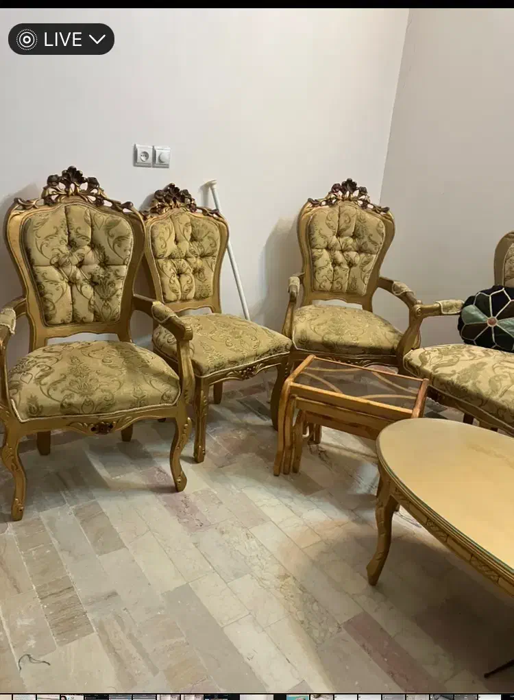 مبلمان استیل|مبلمان خانگی و میز عسلی|قم, زنبیل آباد|دیوار