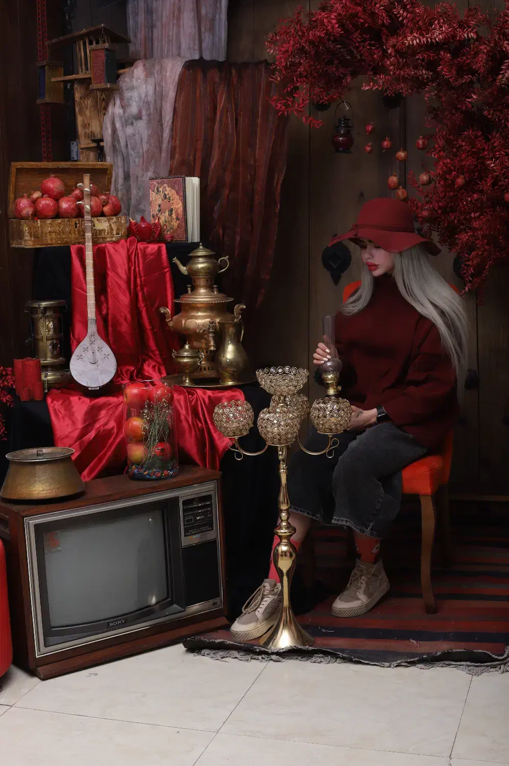 عکاسی یلدا و کریسمس همراه لباس|خدمات پذیرایی، مراسم|ساوه, |دیوار