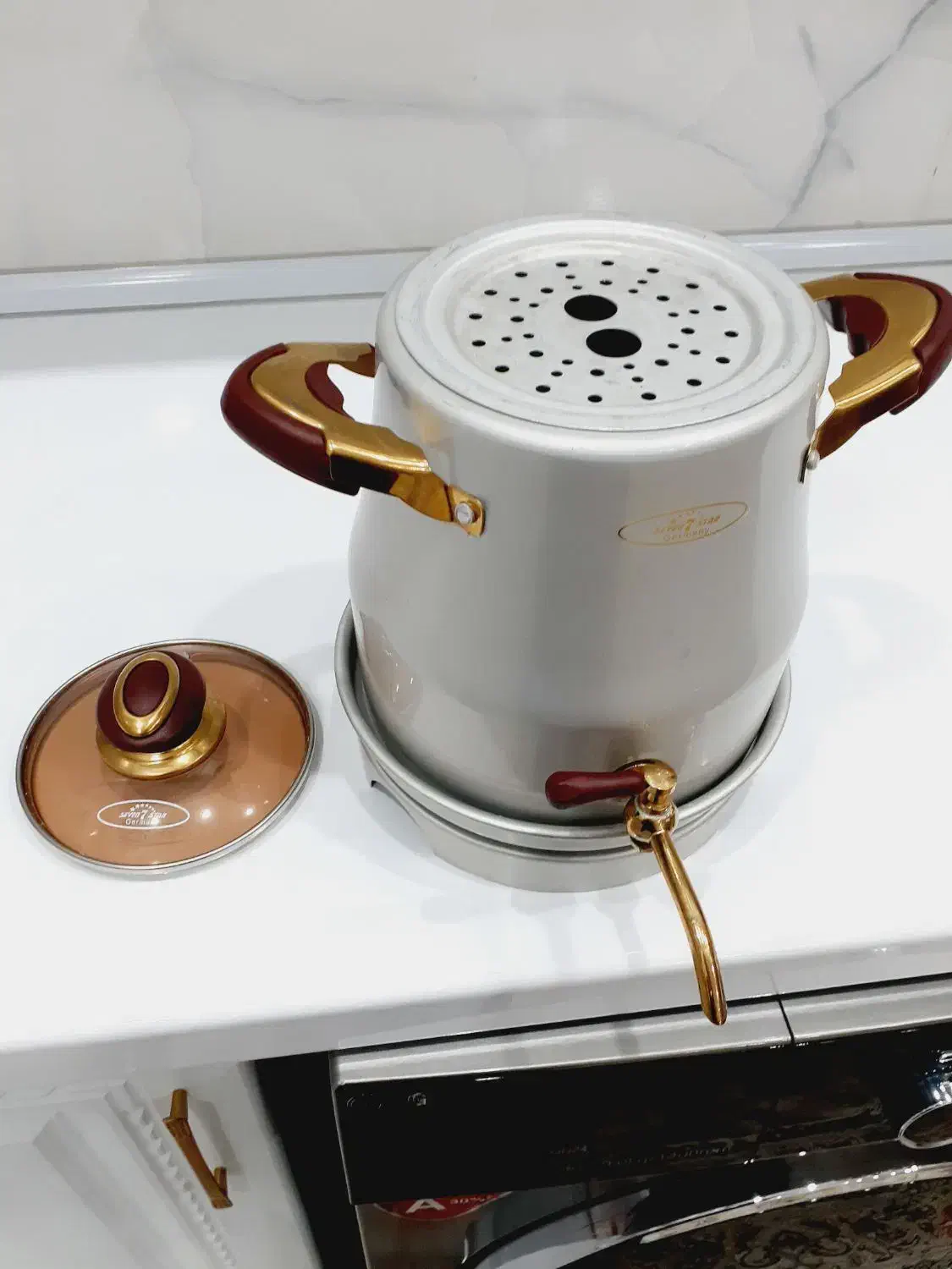 کتری در حد نو|قوری، کتری، قهوهساز دستی|ملکشاهی, |دیوار