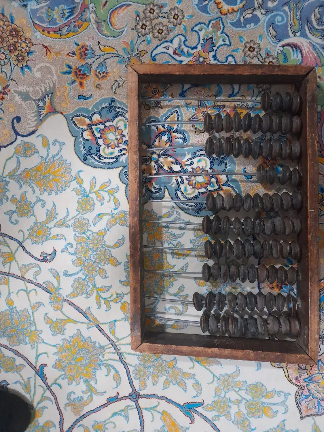 چرتکه چوبی|کلکسیون اشیاء عتیقه|نسیمشهر, |دیوار