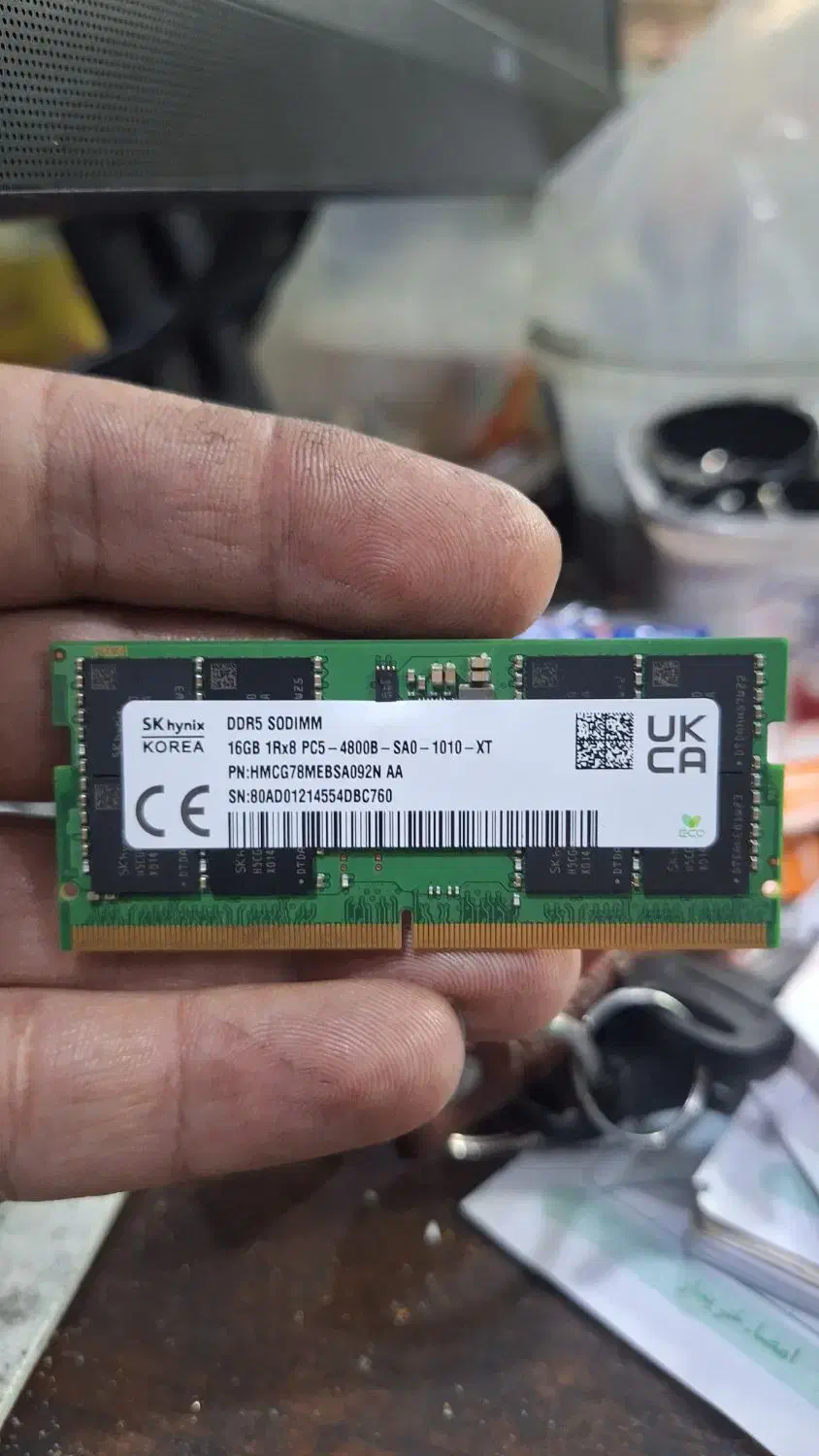 رم 16 لپتاپی ddr5|قطعات و لوازم جانبی رایانه|تهران, فلسطین (میدان انقلاب)|دیوار