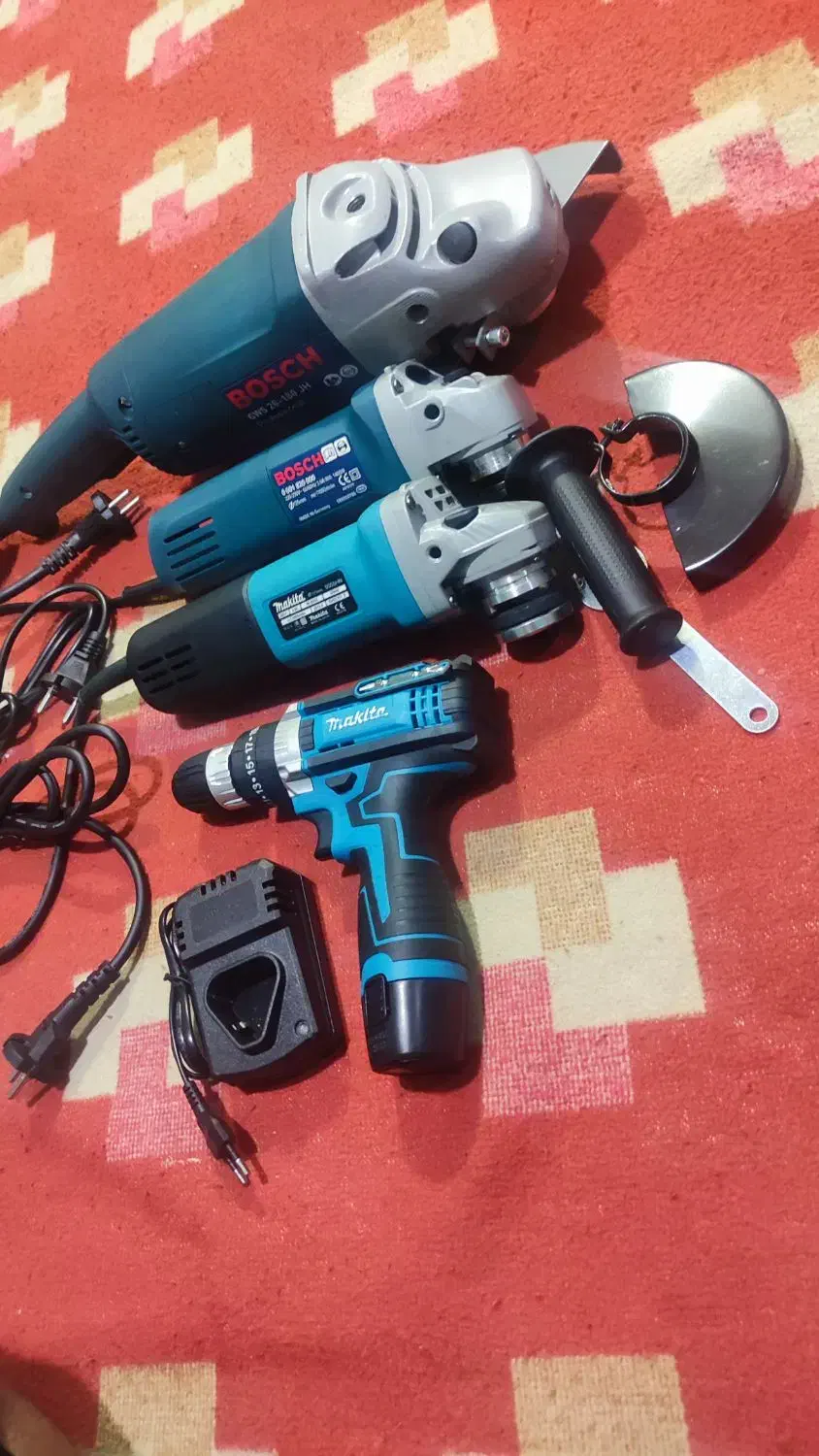 سنگ فرز بوش دریل شارژی ماکیتا|ماشینآلات صنعتی|بندرعباس, |دیوار