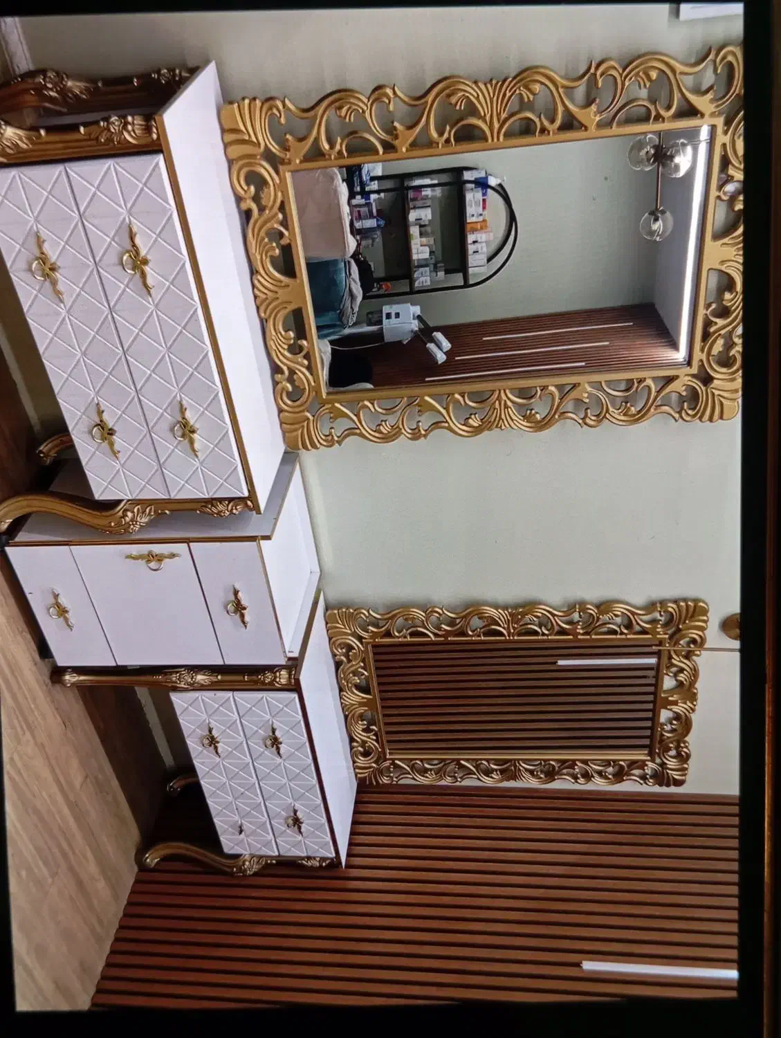 آینه کنسول|آینه|باقرشهر, |دیوار