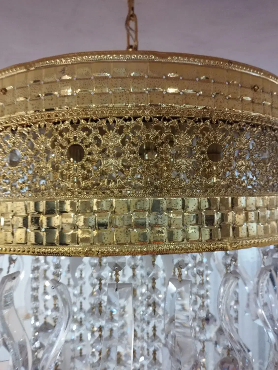 لوستر|لوستر و چراغ آویز|هشترود, |دیوار