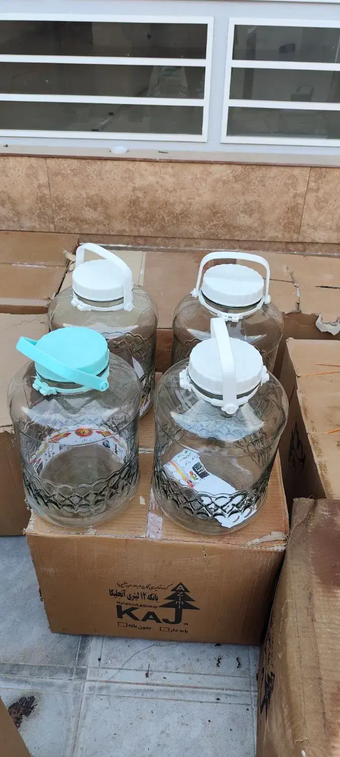 بانکه شیشه ای رب ترشی و غیره|ظروف نگهدارنده، پلاستیکی، یکبارمصرف|نیشابور, کوی حسینی|دیوار