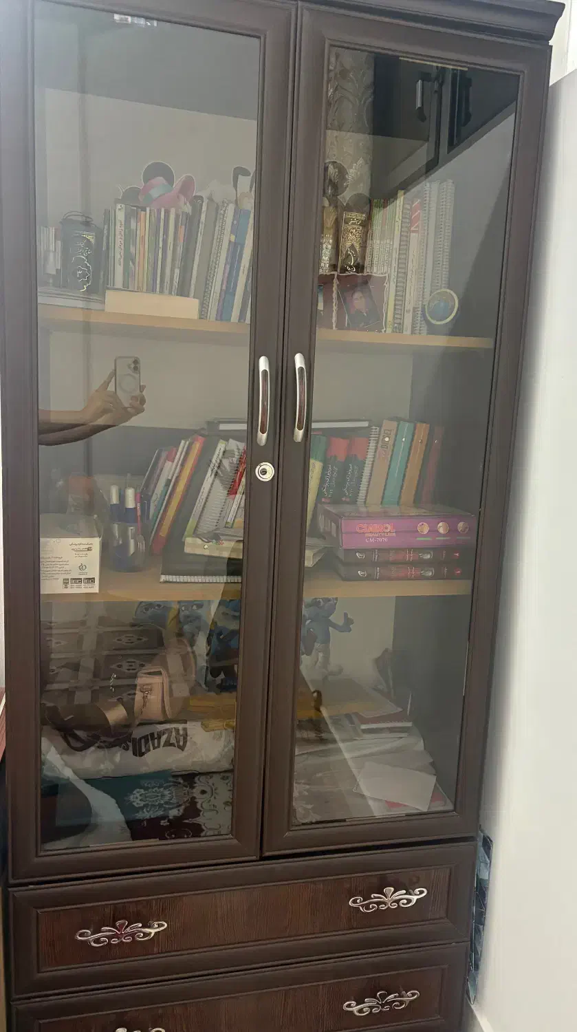 کمد کتابخانه|کتابخانه، شلف، قفسههای دیواری|خمینیشهر, |دیوار