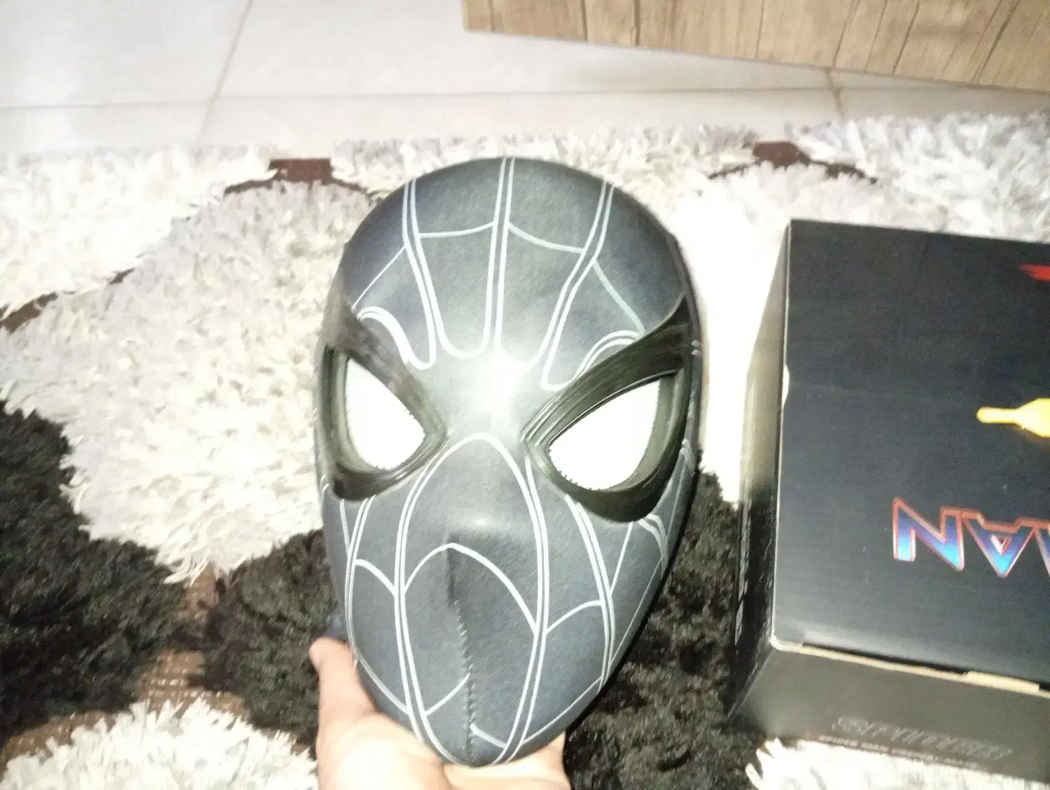 ماسک اسپایدرمن مشکی|کلکسیون و سرگرمی|لاهیجان, کوی زمانی|دیوار