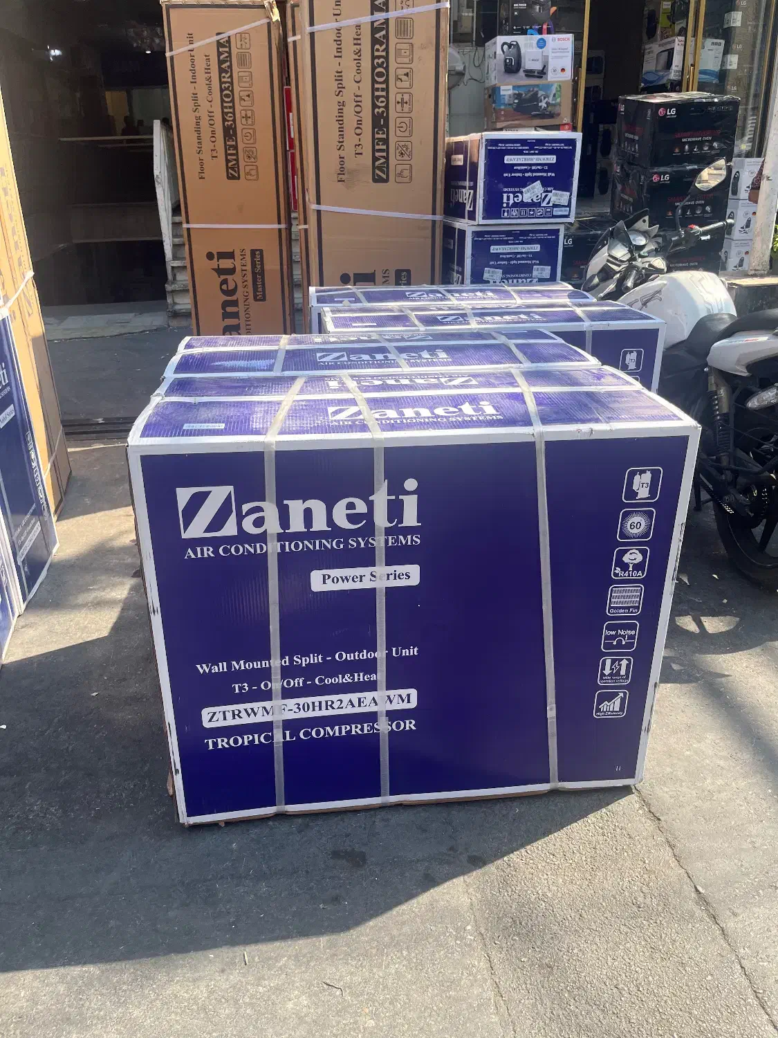 کولر گازی زانتی|کولر گازی و فن‌کوئل|سلمان‌شهر, |دیوار