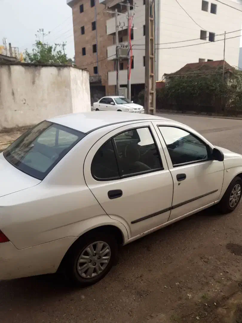 تیبا صندوق دار دوگانه سوز کارخانه مدل ۹۶|خودرو سواری و وانت|بندر انزلی, معلم|دیوار