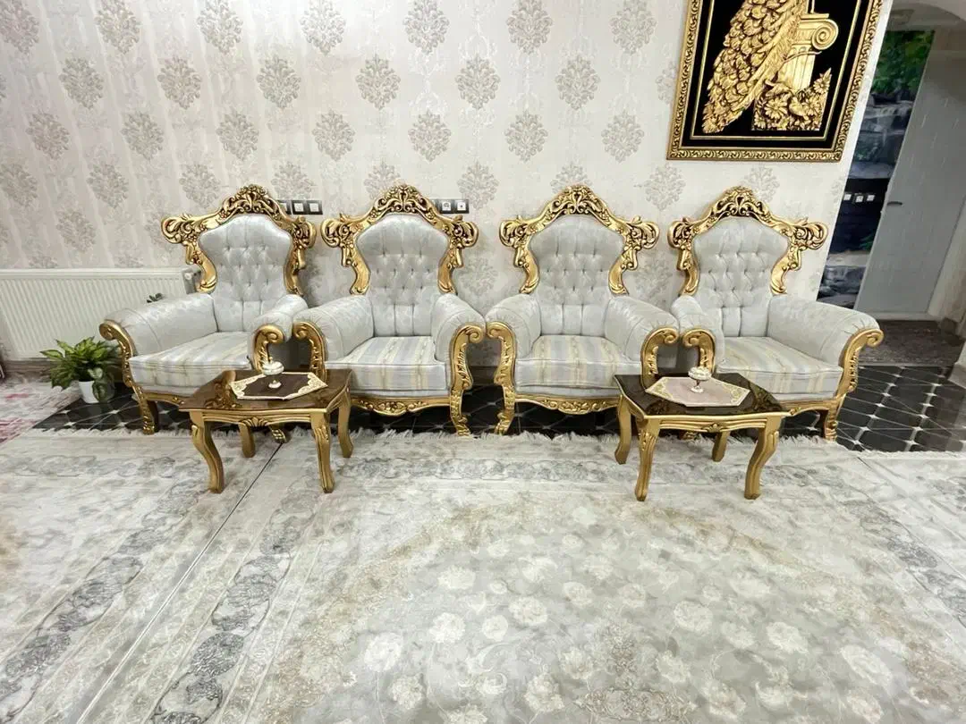 مبلمان سلطنتی|مبلمان خانگی و میز عسلی|کاشمر, |دیوار