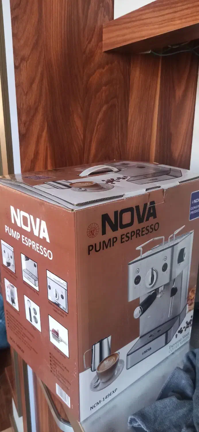 قهوه ساز اسپرسو ساز نو آکبند|سماور، چایساز، قهوهساز|مشگین شهر, |دیوار