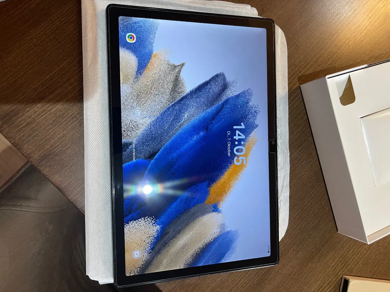 تبلت Galaxy Tab A8 (64GB) تمیز مثل نو + کیف و گلس|تبلت|کرج, باغستان|دیوار