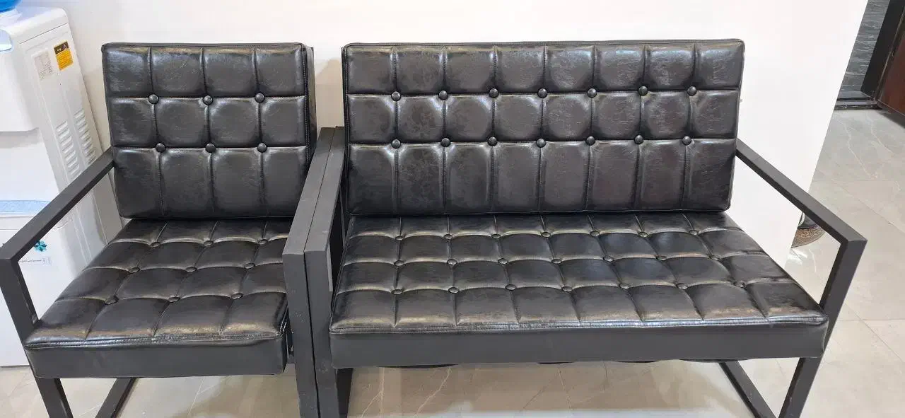 نیم ست اداری مشکی نو در حد|مبلمان اداری|پاکدشت, پاکدشت (مامازند)|دیوار