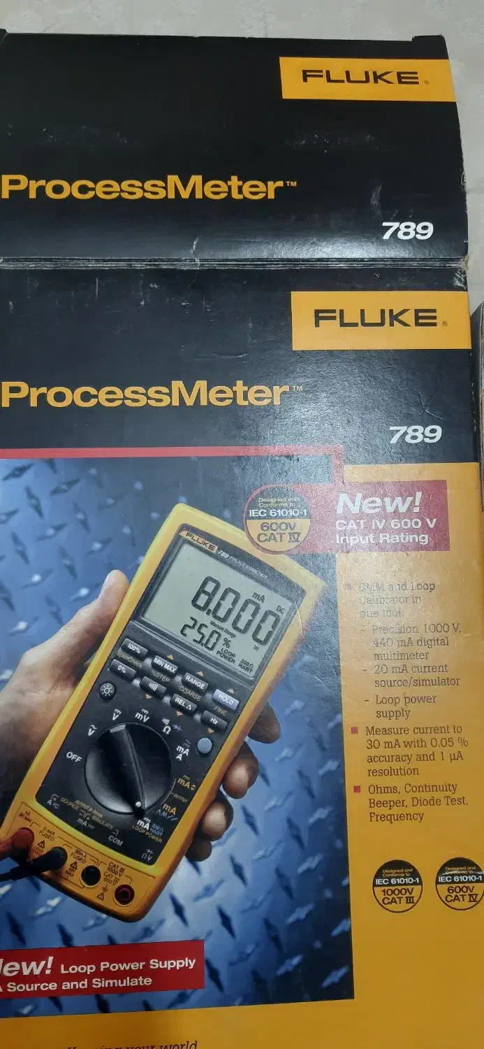 مولتی کالیبراتور فلوک 789|ابزارآلات|اصفهان, سنجوانمره|دیوار