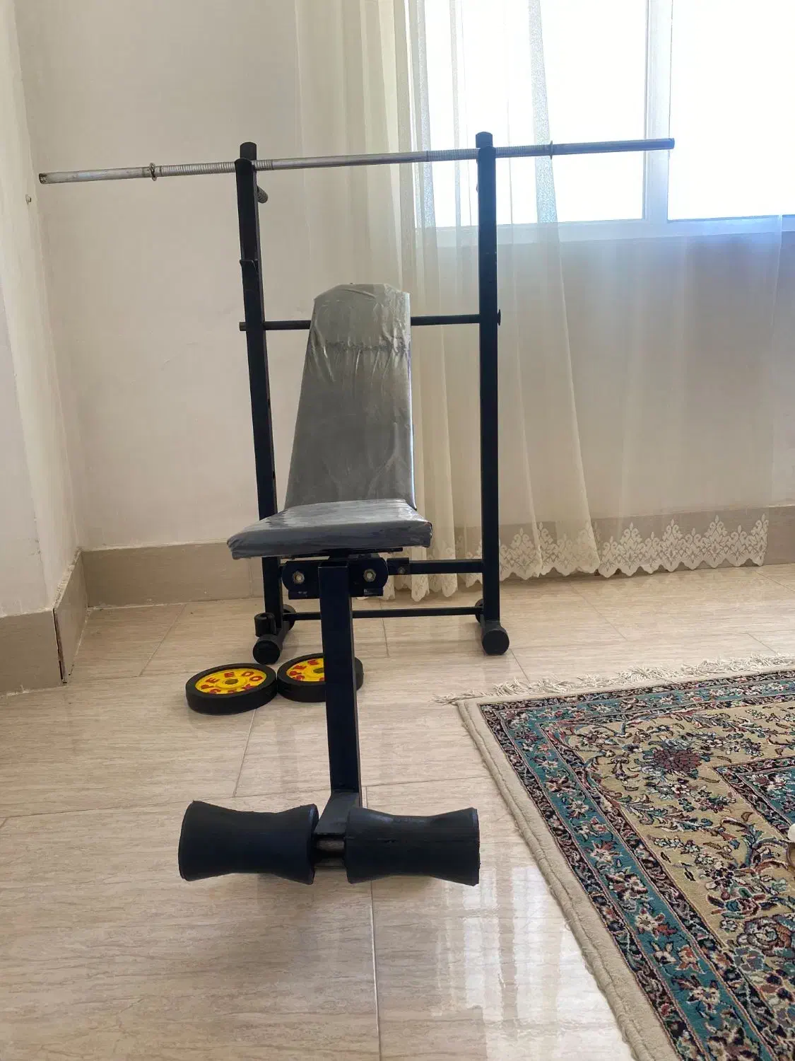 تخت وهالتر|تجهیزات ورزشی|بجنورد, |دیوار