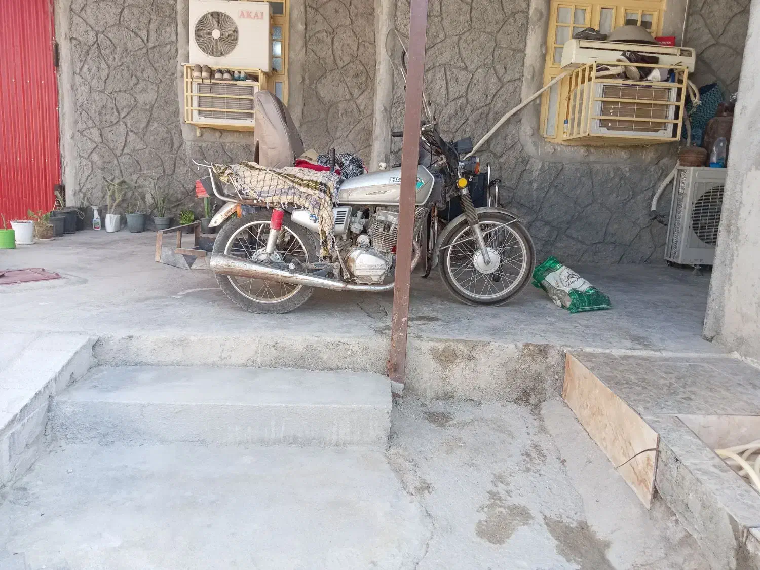 بخاطر اینکه|موتورسیکلت|آبپخش, |دیوار