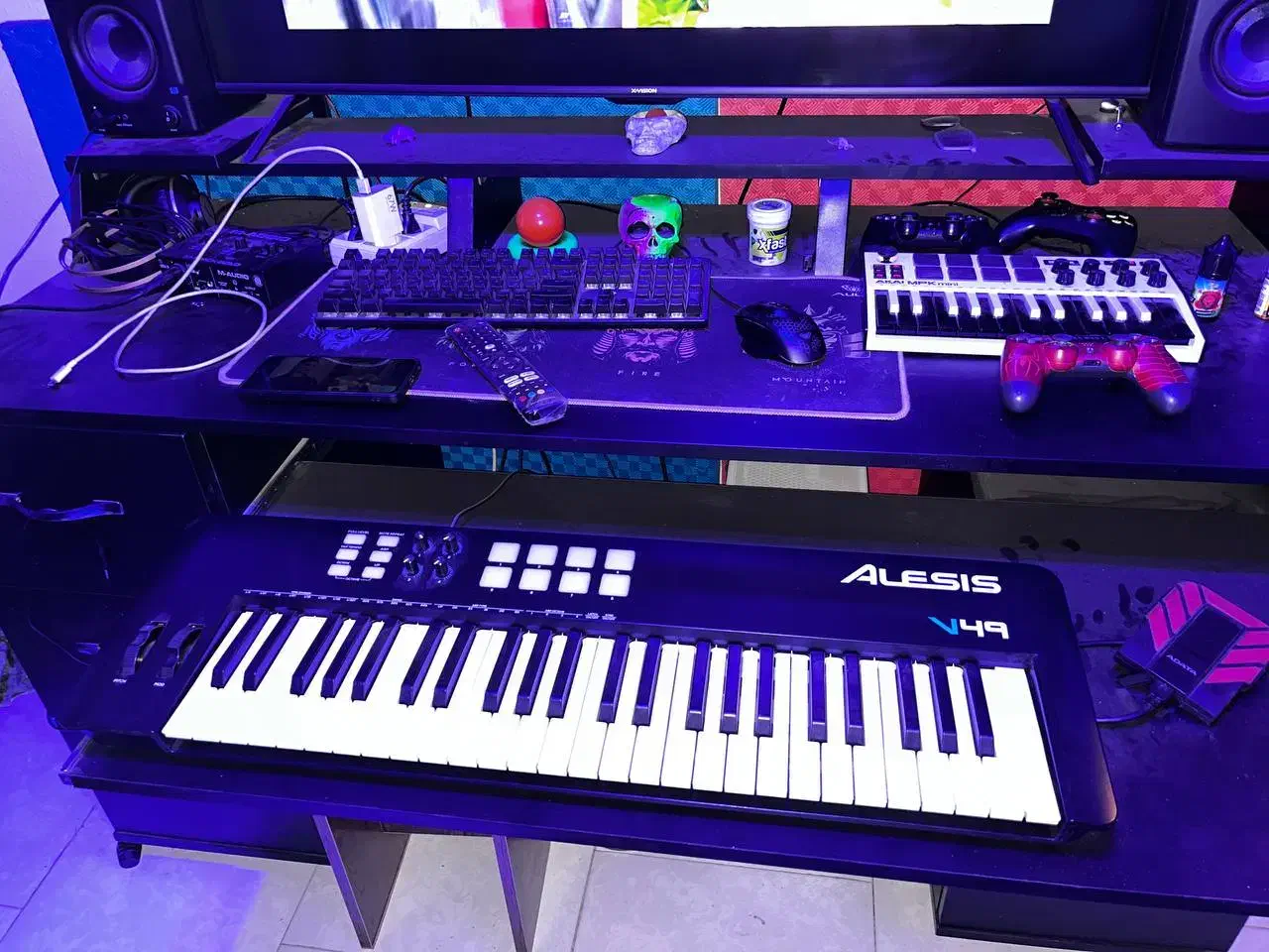 میدی کنترلر Alesis v49 السیس|آلات موسیقی|هشتگرد, شهرک بوستان|دیوار