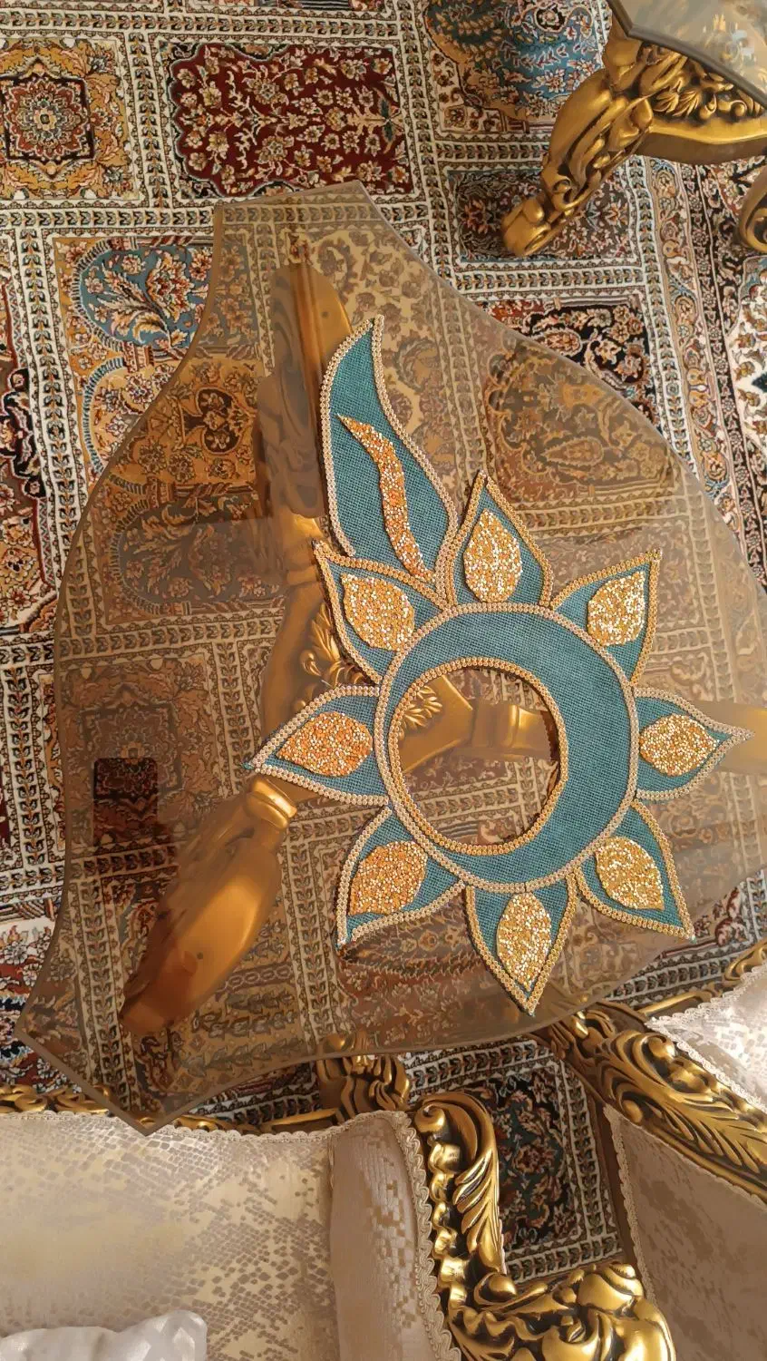 رومیزی خاص کاردست|پرده، رانر، رومیزی|قم, عمار یاسر|دیوار