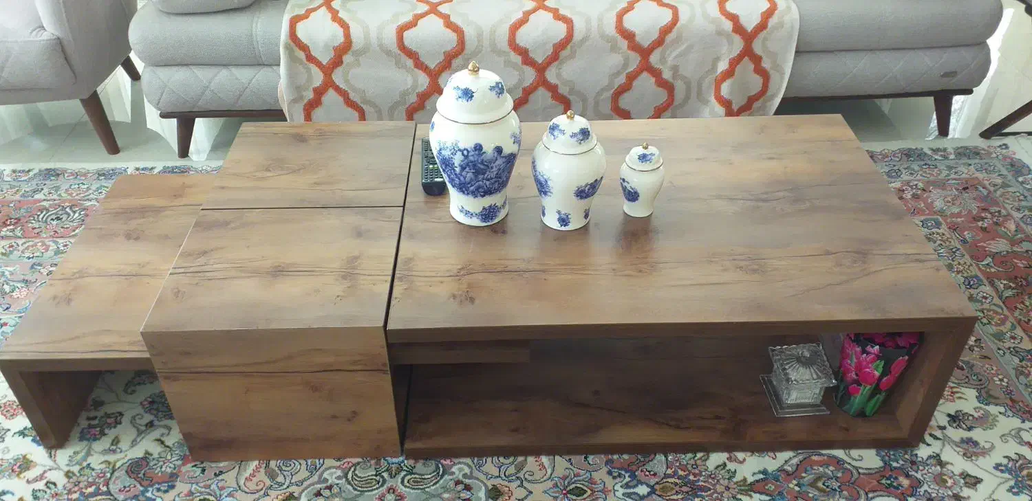 میز بزرگ جلو مبلی نئو کلاسیک چهار تیکه|مبلمان خانگی و میز عسلی|مشهد, آزادشهر|دیوار