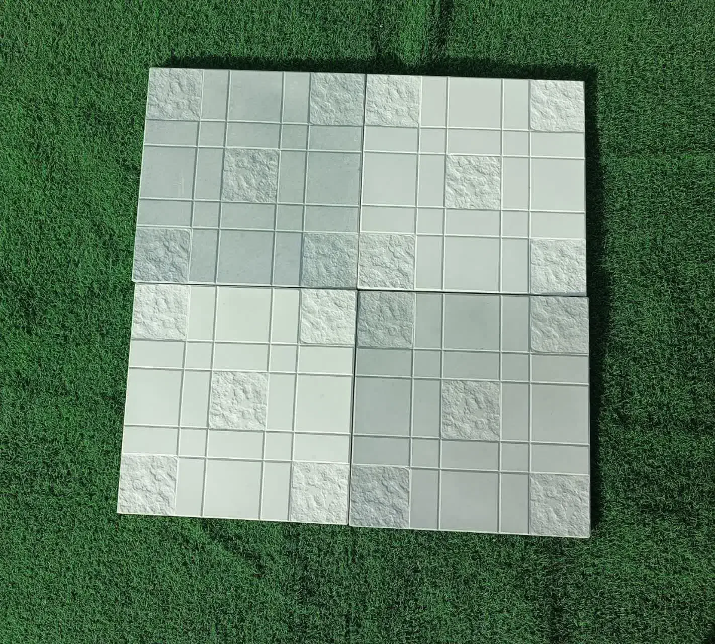 قالب سنگ پلیمری موزاییک و جدول نشکنو لاستیکی|ابزارآلات|کرج, شهرک احمدیه|دیوار