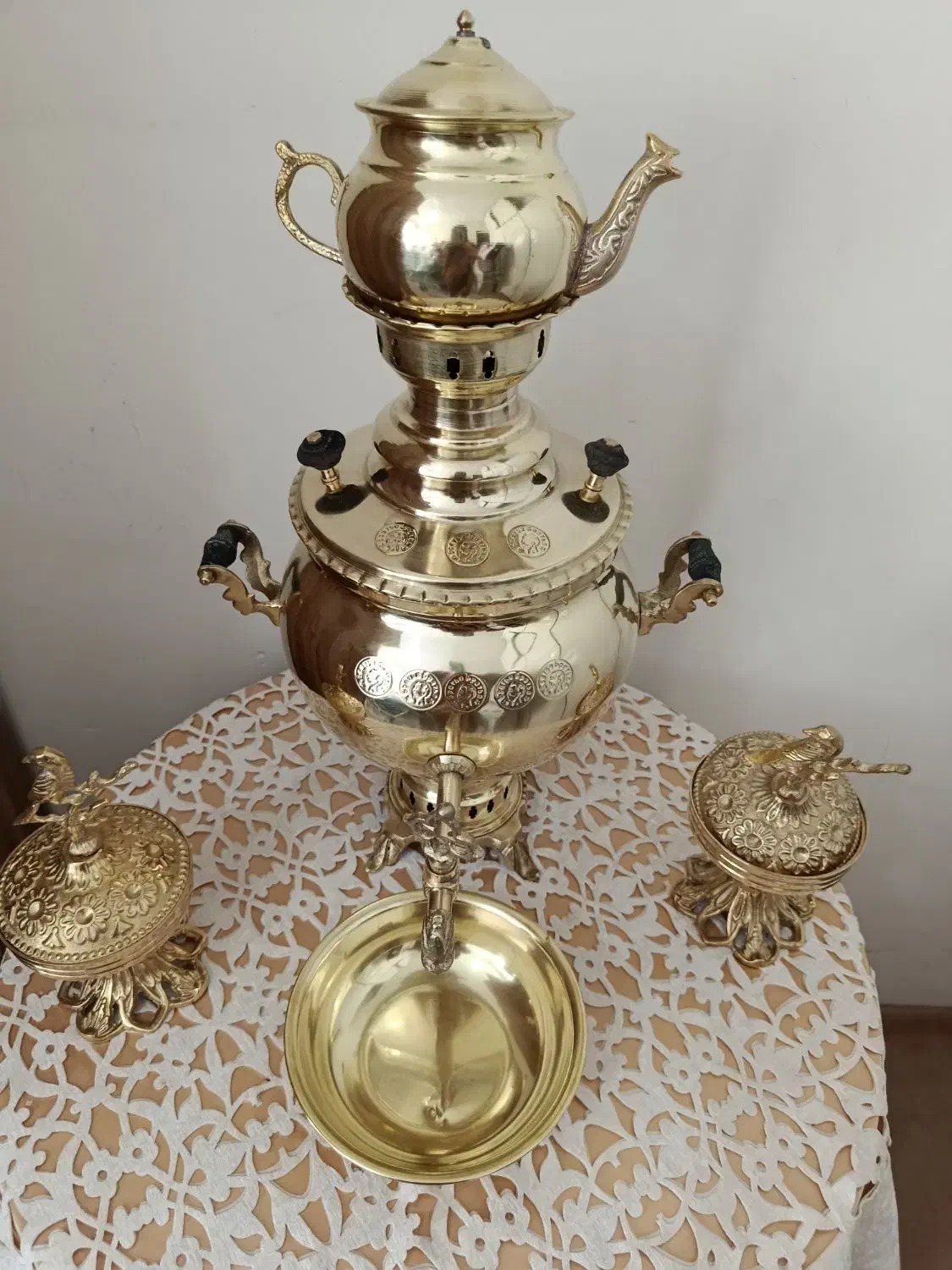 سماور برنجی نو|سماور، چای‌ساز، قهوه‌ساز|ارومیه, |دیوار