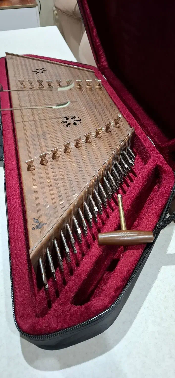 سنتور ماهور دو مهر چوب گردو نو|سازهای سنتی|تهران, ونک|دیوار