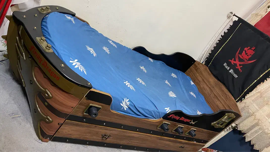 سرویس خواب کامل پسرانه دزدان دریایی کشتی ساحل چوب|تخت و سرویس خواب|تهران, سهروردی|دیوار