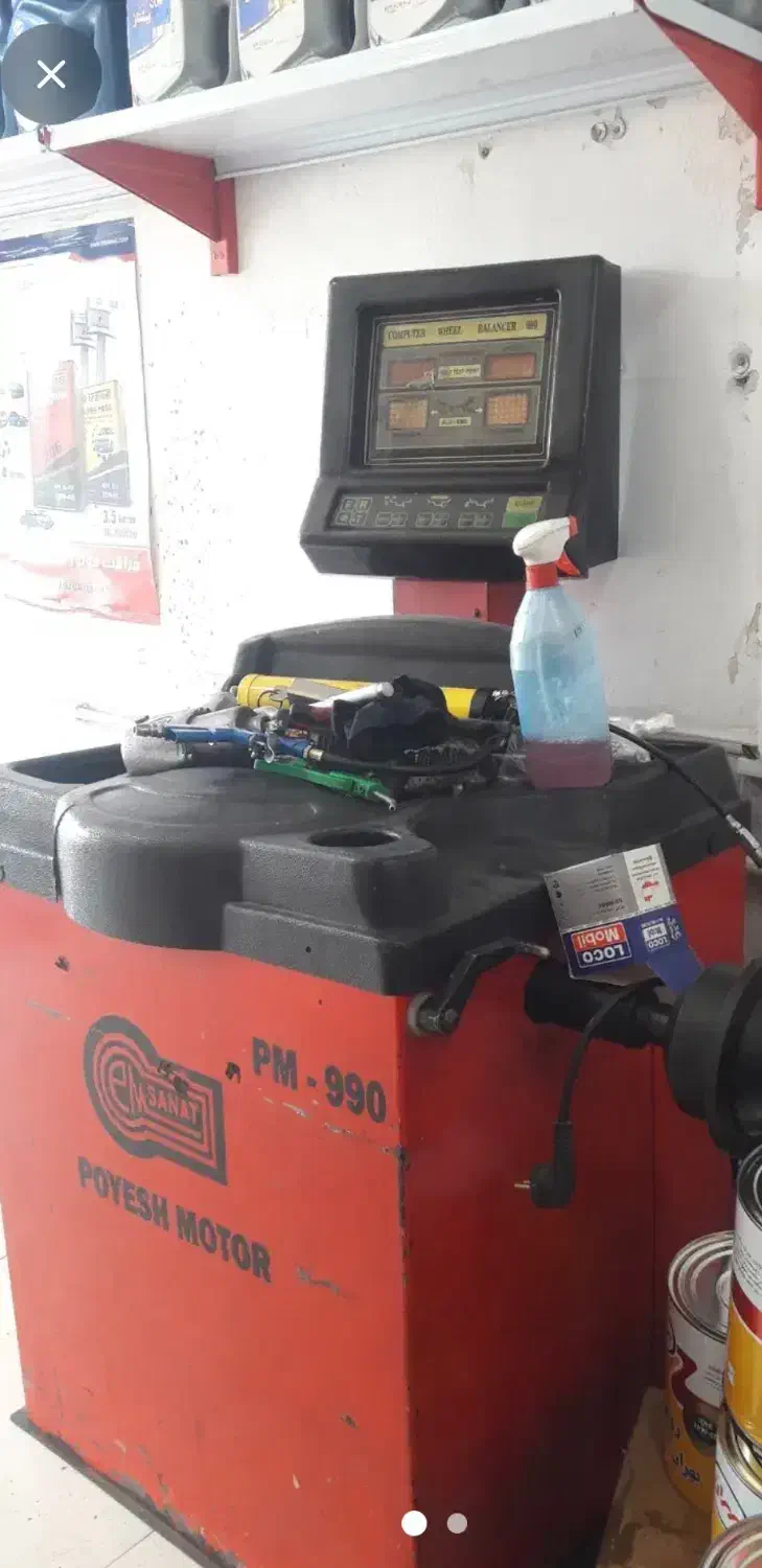 دستگاه لاستیک درار و بالانس کامپیوتری|قطعات یدکی و لوازم جانبی|تالش, هشتپر|دیوار