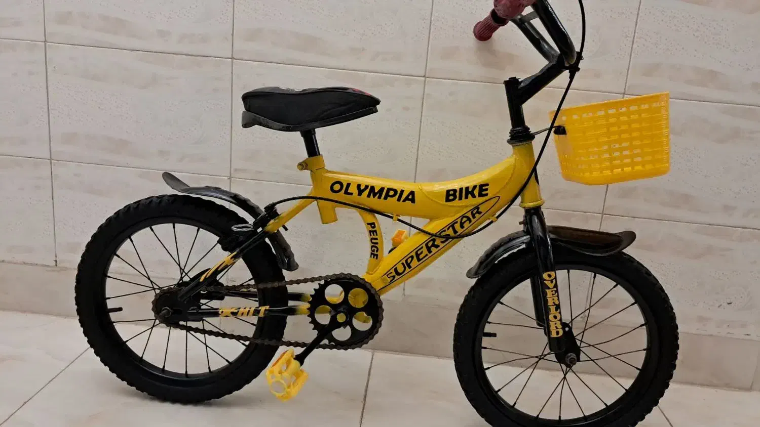 دوچرخه ۱۶ زرد|اسباببازی بچه|اردبیل, |دیوار