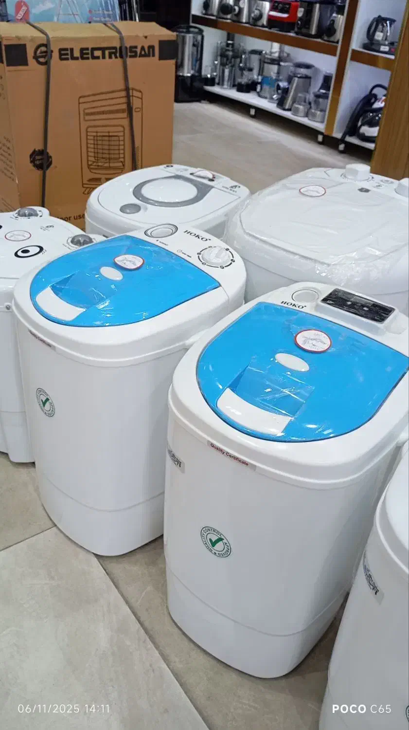 مینی واش کهنه شور+HOKOهوکوپلاس2سال گارانتی ارسال|ماشین لباسشویی و خشک‌کن لباس|مشهد, شهید آوینی|دیوار