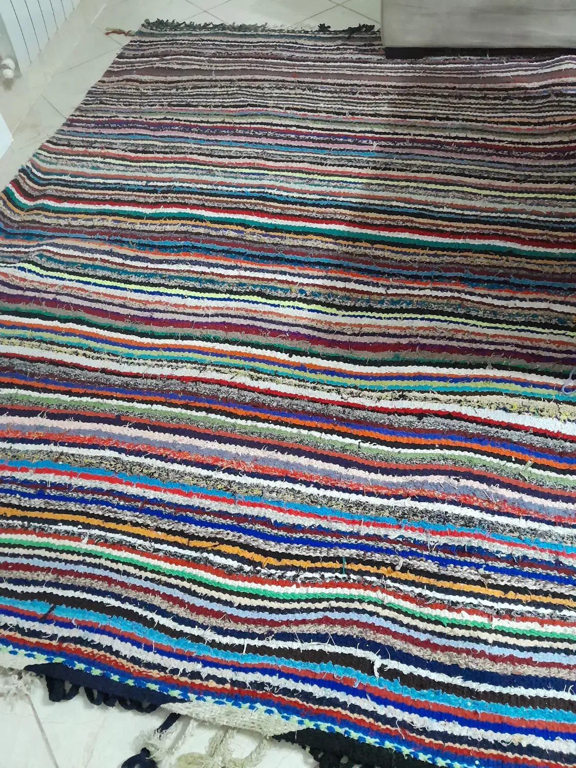 گلیم سنتی دست بافت|گلیم، جاجیم، گبه|شاهینشهر, خانه کارگر|دیوار