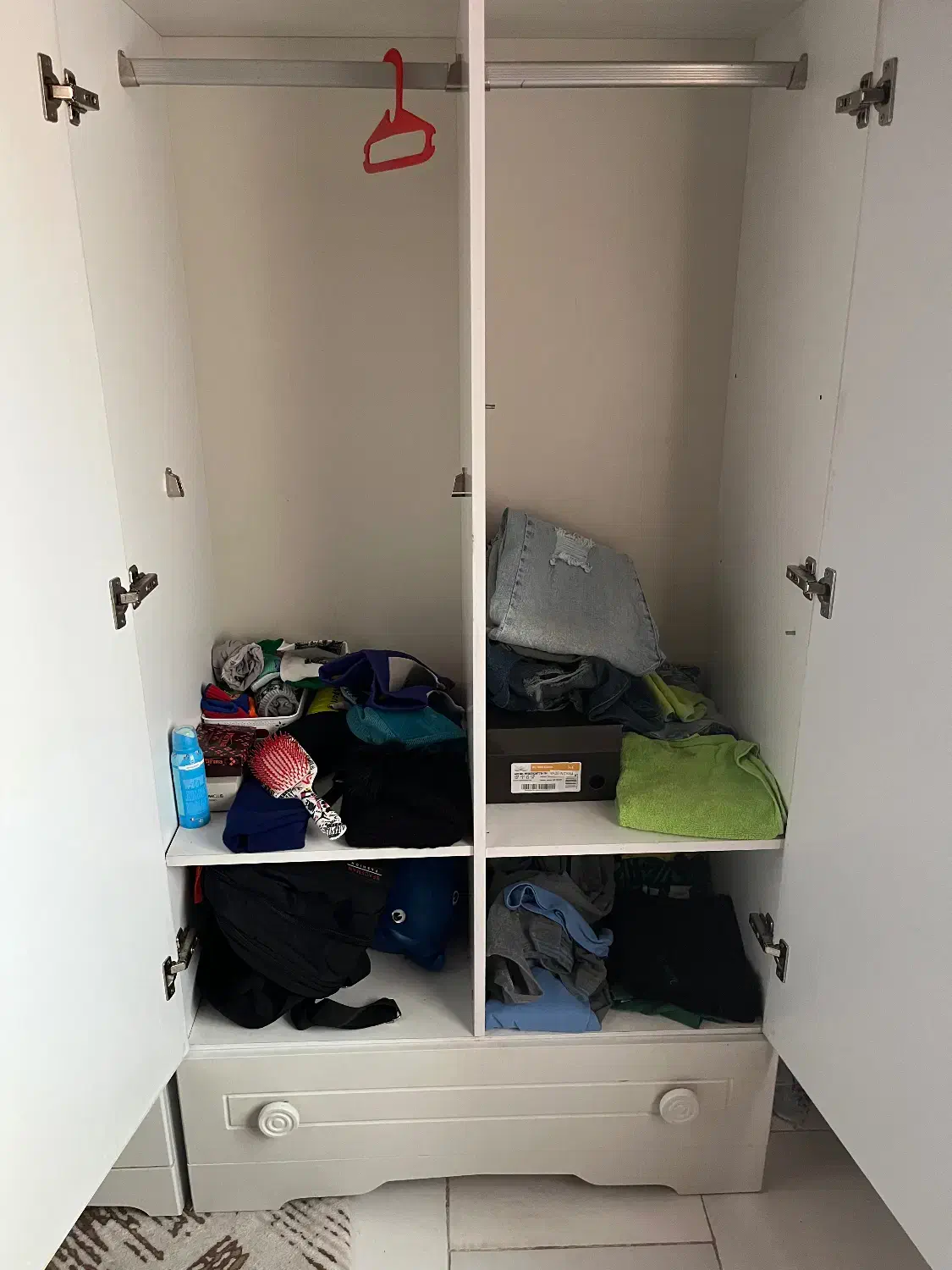 کمد دو در برند ساحل چوب|جاکفشی، کمد، دراور|اندیشه, اندیشه فاز ۴|دیوار