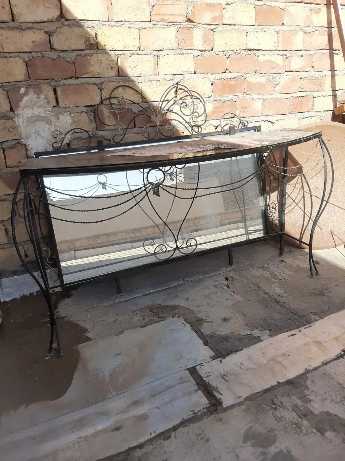 آینه و میز  سالم|بوفه، ویترین، کنسول|آران و بیدگل, |دیوار